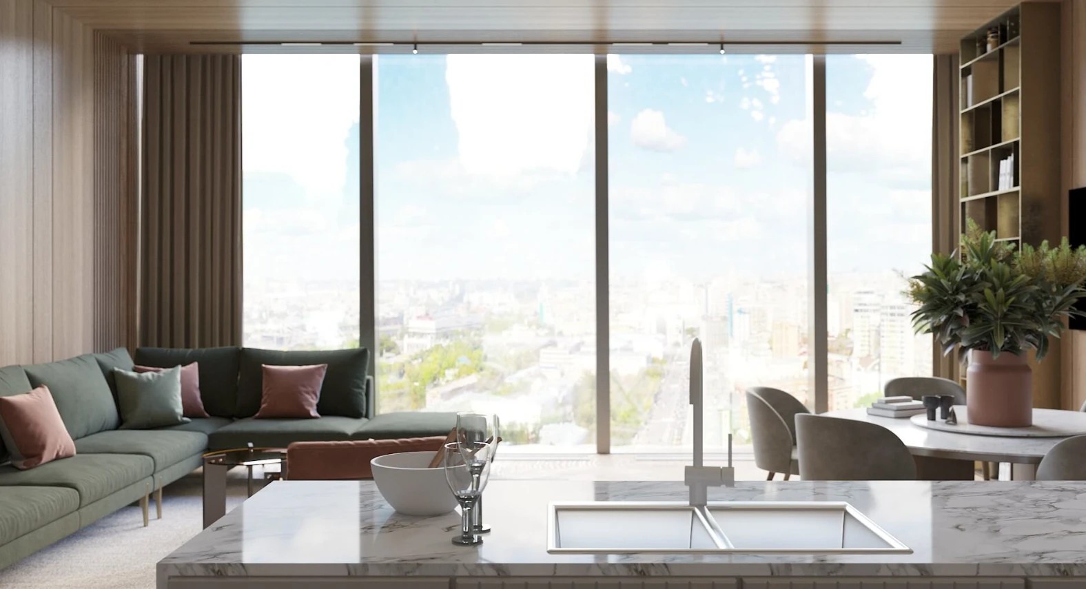 УНИКАЛЬНЫЕ АПАРТАМЕНТА В NEWA TOWER