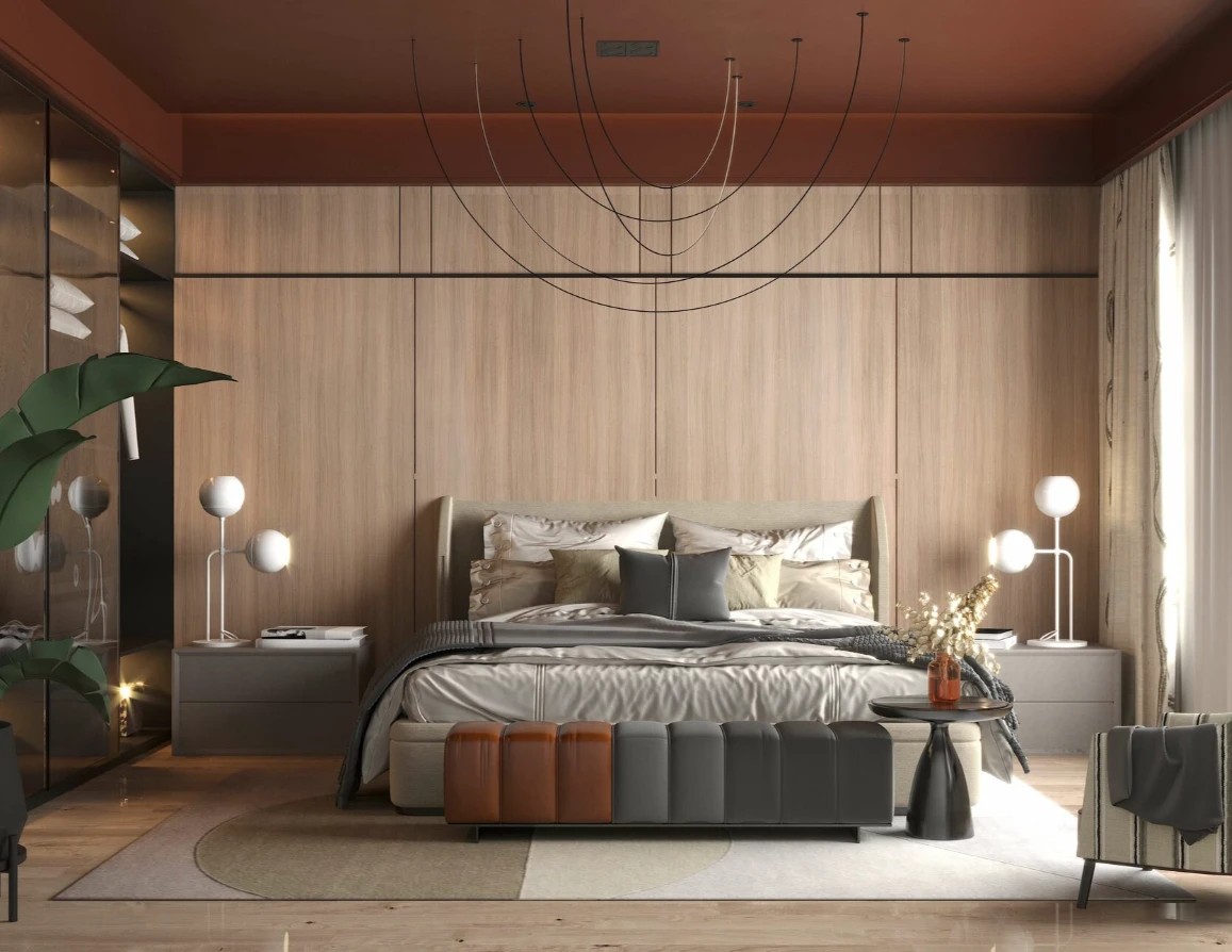 СОВРЕМЕННЫЙ ИНТЕРЬЕР С КОНТРАСТНЫМИ АКЦЕНТАМИ