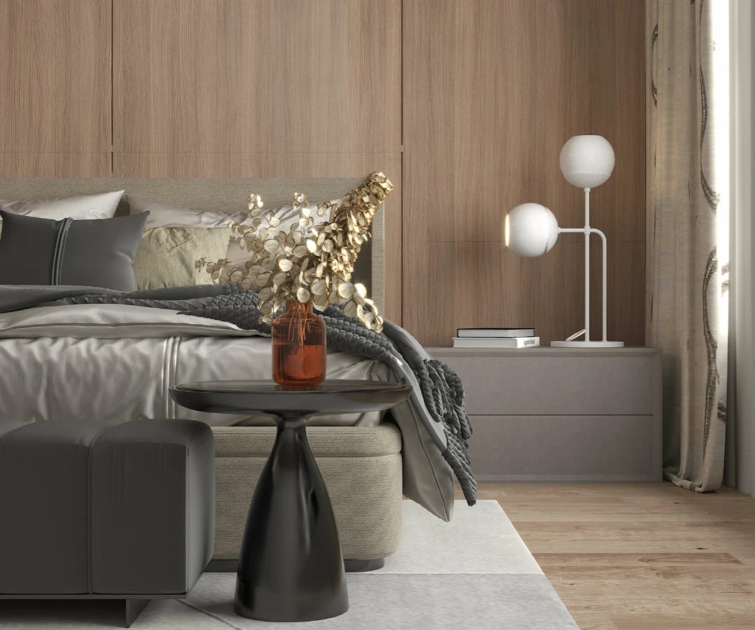 СОВРЕМЕННЫЙ ИНТЕРЬЕР С КОНТРАСТНЫМИ АКЦЕНТАМИ