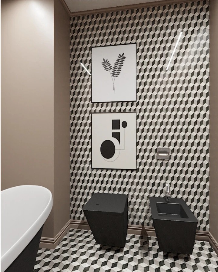 СОВРЕМЕННЫЙ ПРОЕКТ В ТЕРРАКОТОВОЙ ГАММЕ