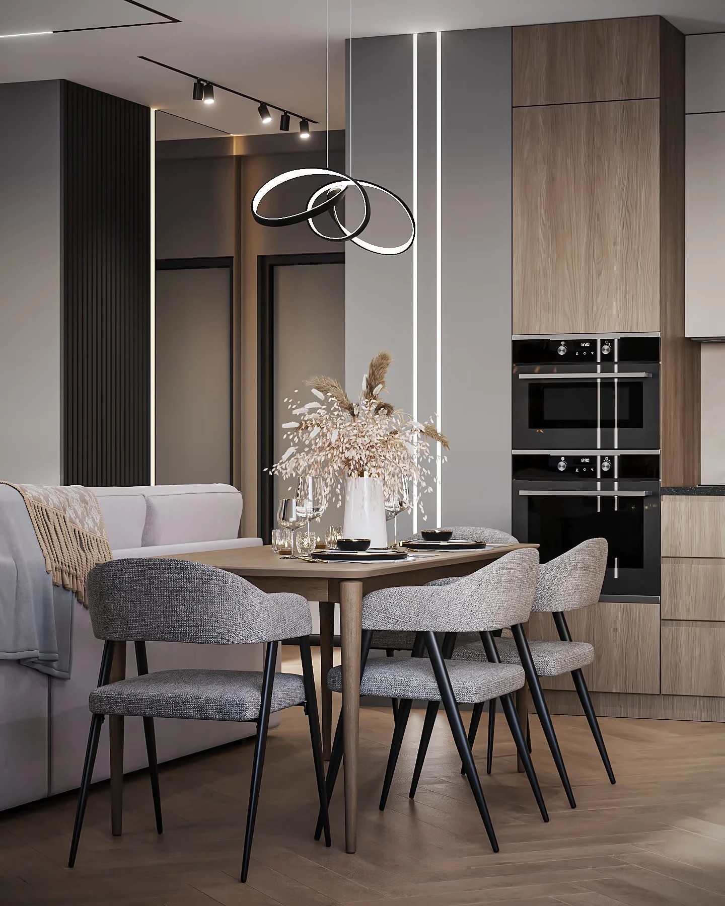 Дизайн-проект квартиры площадью 96 м2