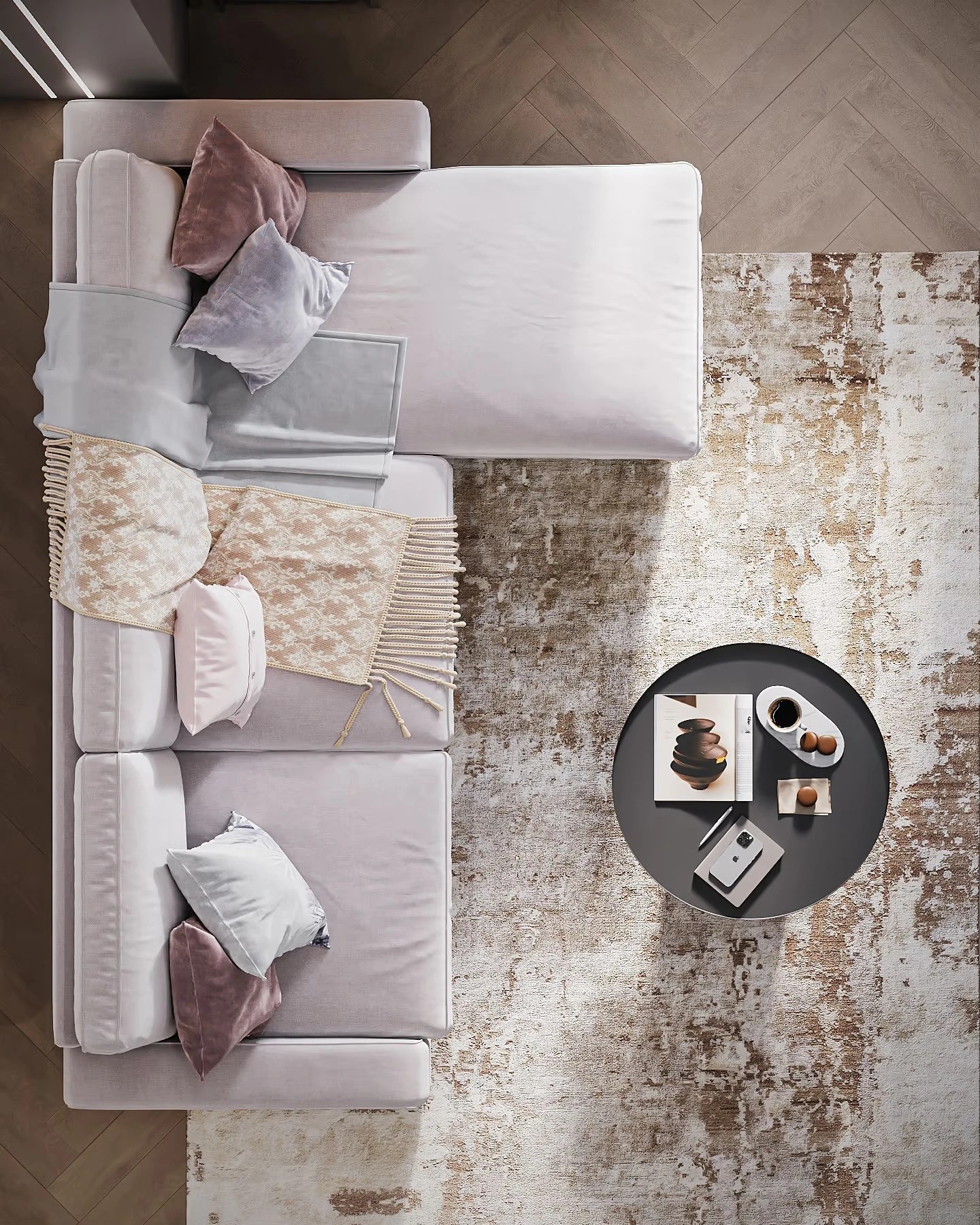 Дизайн-проект квартиры площадью 96 м2