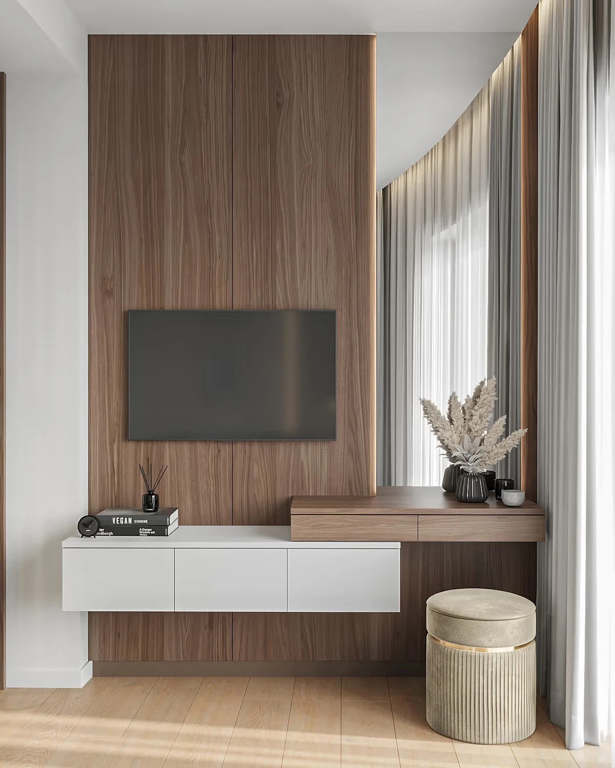 Дизайн-проект двухуровневой квартиры в разливе площадью 150 м2