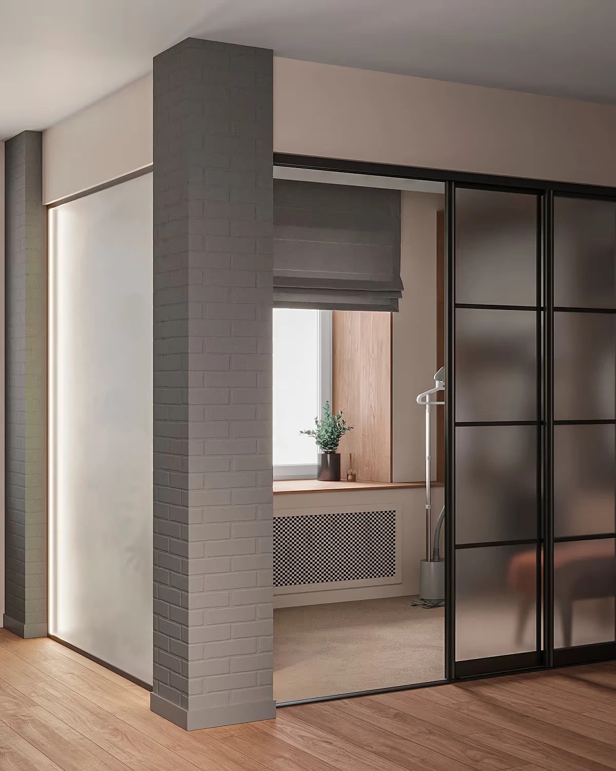 Дизайн-проект квартиры на Васильевском острове площадью 55 м2