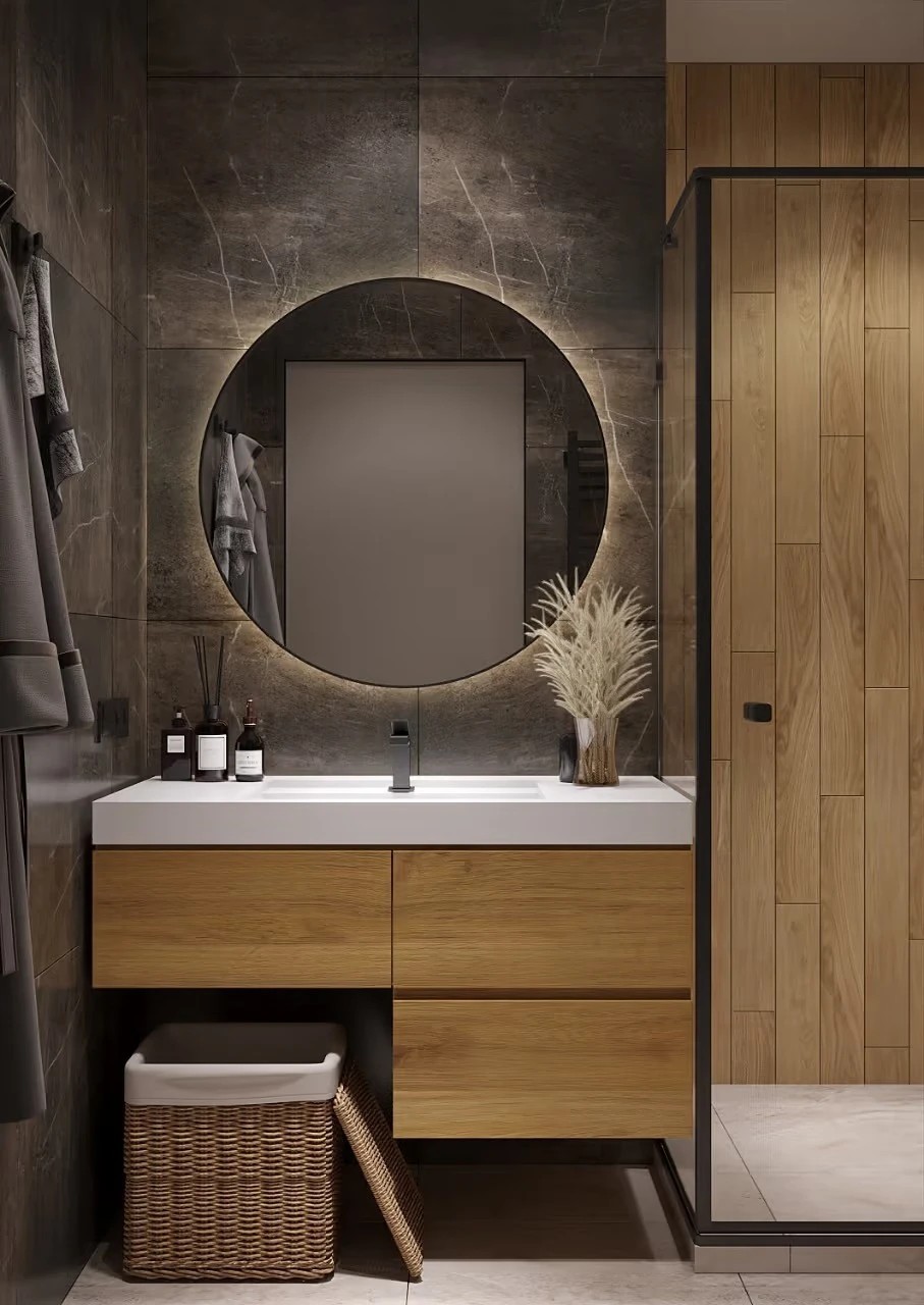 Дизайн-проект квартиры на Парнасе площадью 65 м2