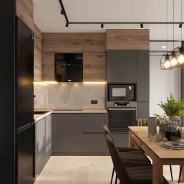 Дизайн-проект квартиры на Парнасе площадью 65 м2