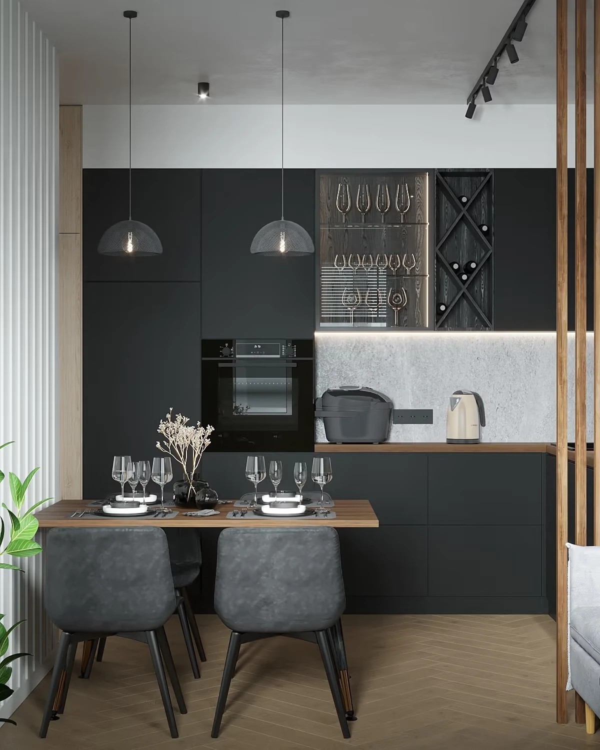 Дизайн-проект квартиры на Парфеновской площадью 60 м2