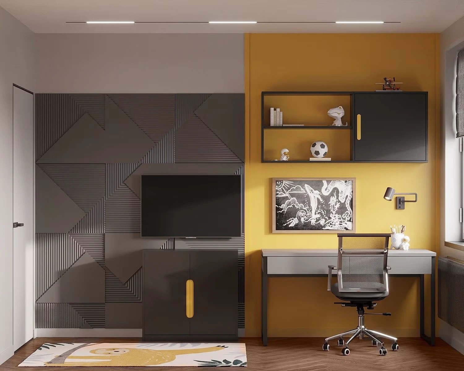 Дизайн-проект квартиры ЖК Легенда площадью 92 м2