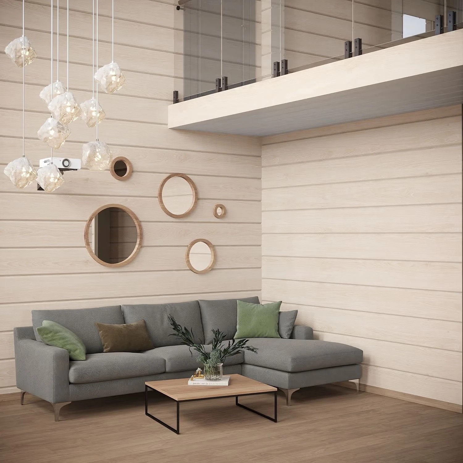 Дизайн-проект загородного дома в п. Агалатово площадью 160 м2