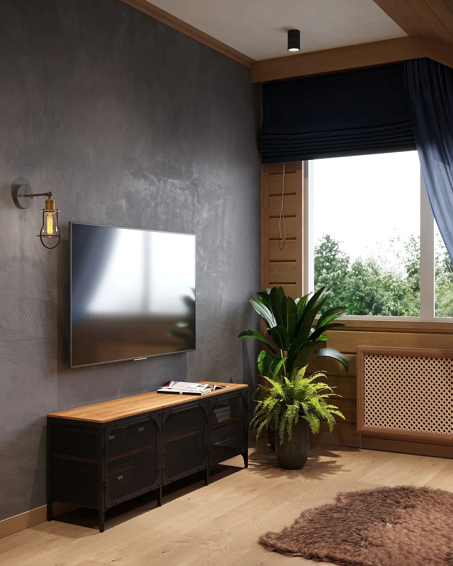 Дизайн-проект двухэтажного загородного дома площадью 200 м2