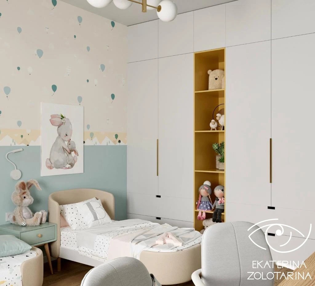 Детская комната для близнецов