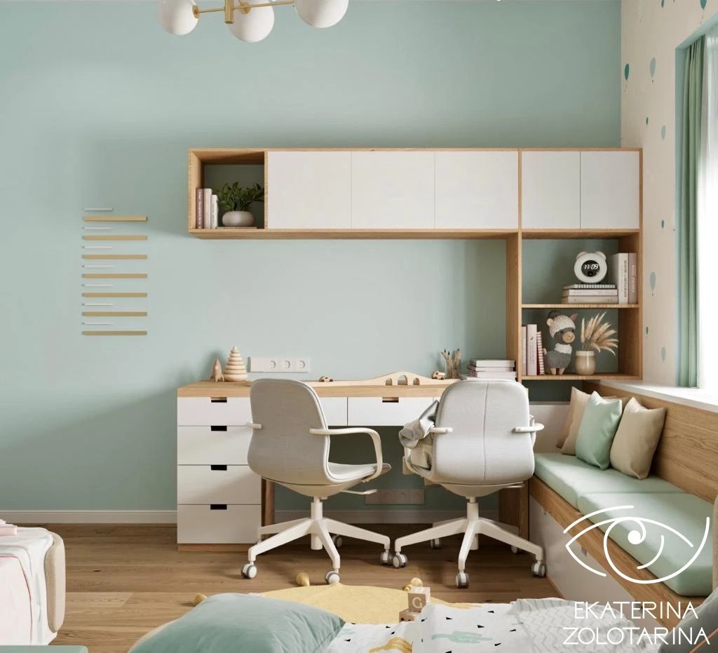 Детская комната для близнецов