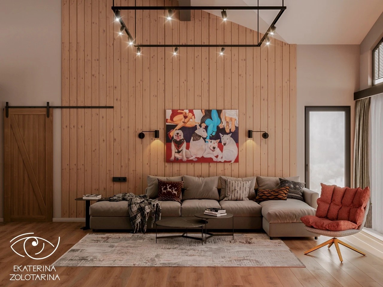 Дизайн-проект загородного дома