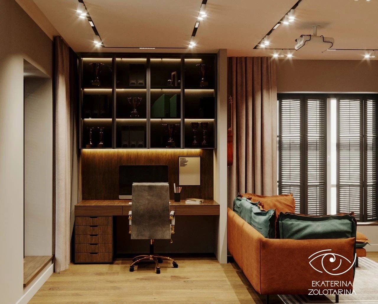 Квартира для холостяка, который занимается кайтсерфингом