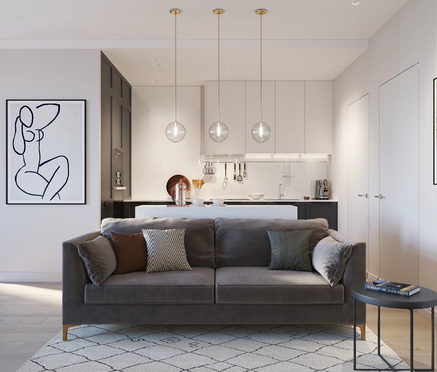 Квартира для художницы в доме 1826 года постройки