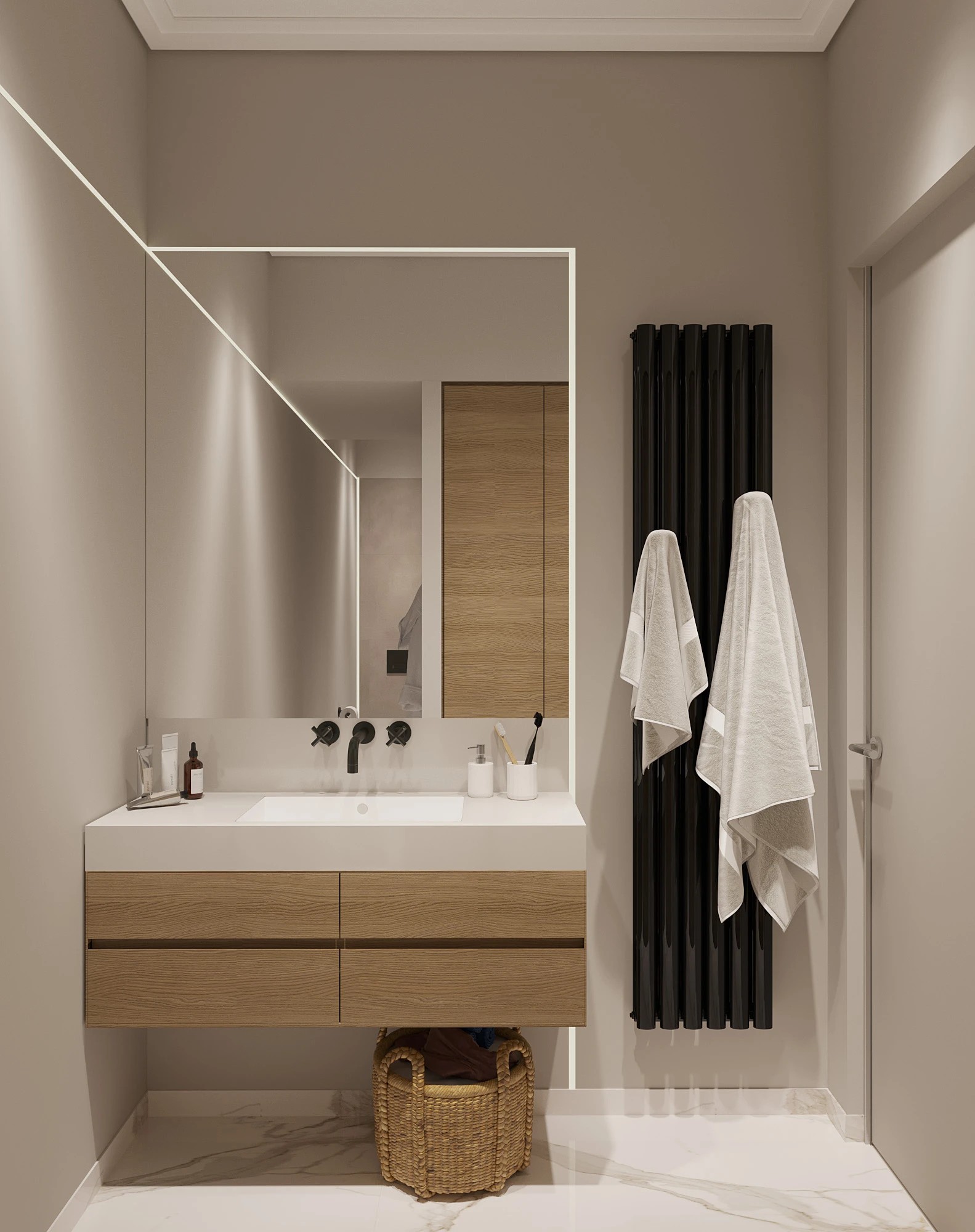 Квартира для художницы в доме 1826 года постройки