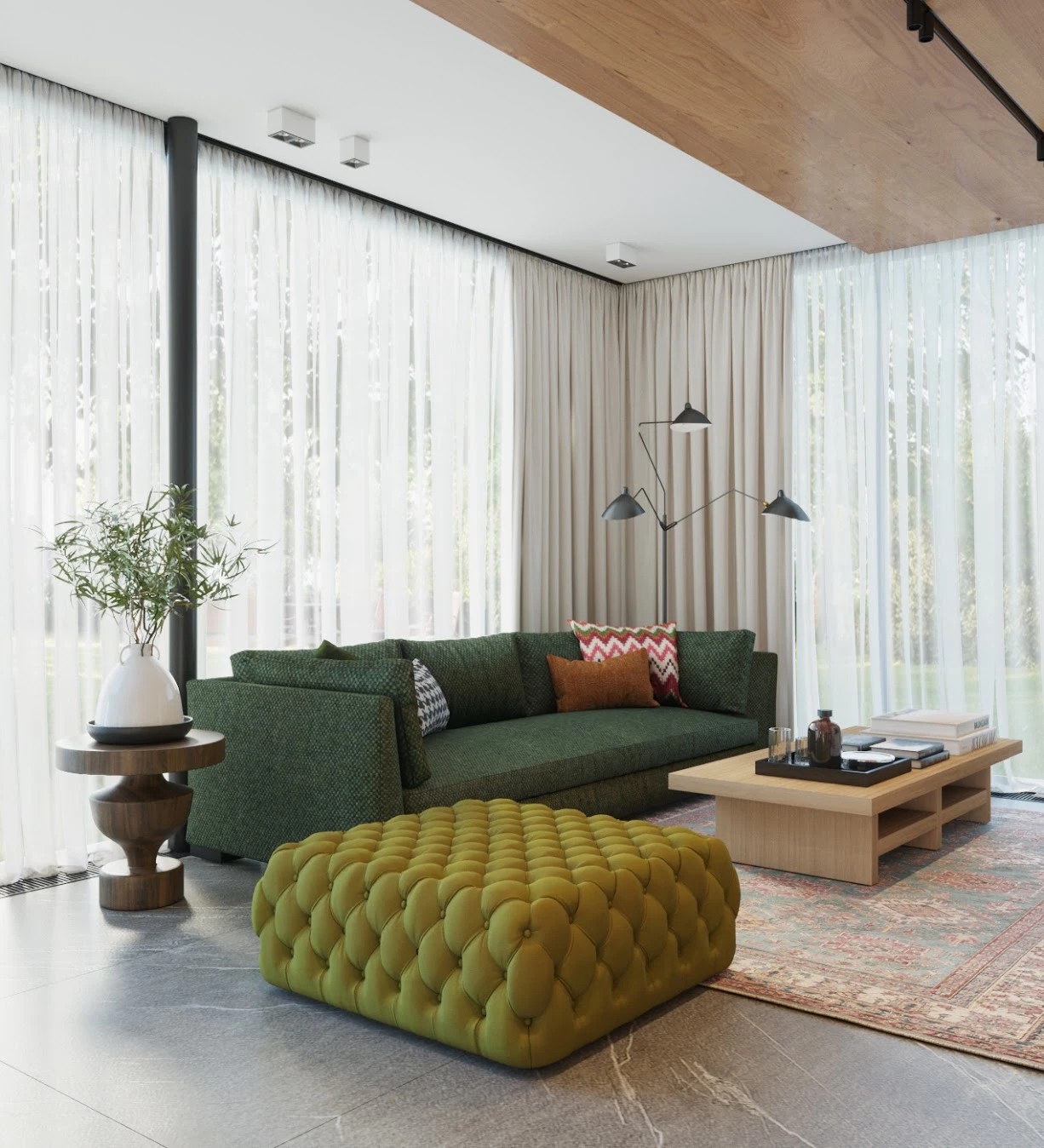 Интерьер в КП Chehoff