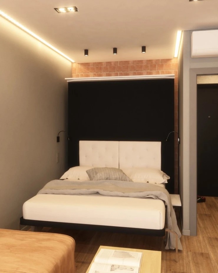 Квартира в Санкт-Петербурге 34 кв.м. Стиль Лофт