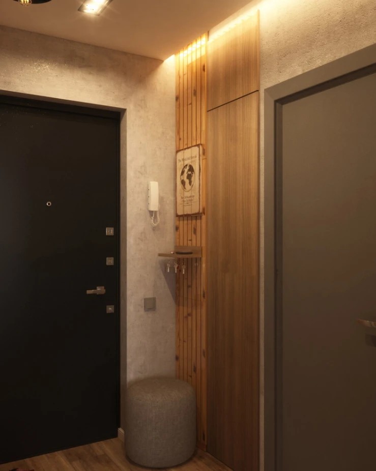 Квартира в Санкт-Петербурге 34 кв.м. Стиль Лофт