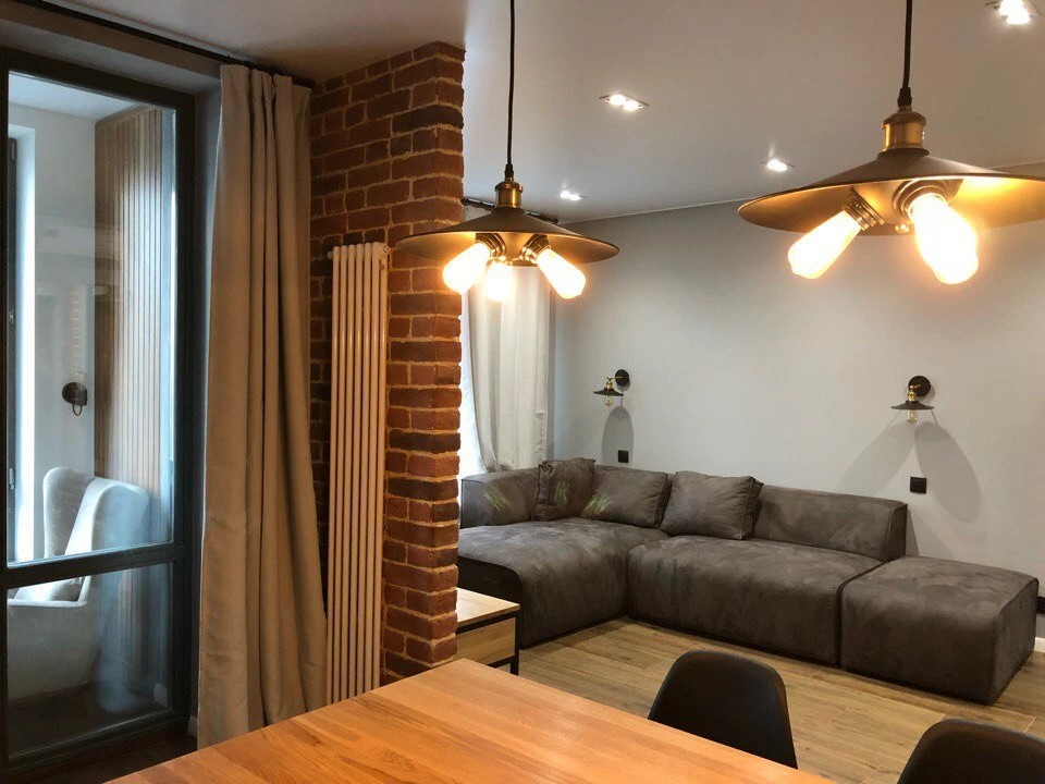 Квартира в Санкт-Петербурге 34 кв.м. Стиль Лофт