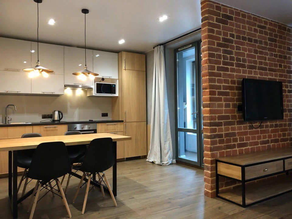 Квартира в Санкт-Петербурге 34 кв.м. Стиль Лофт