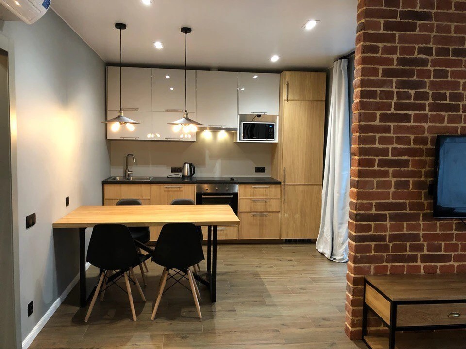 Квартира в Санкт-Петербурге 34 кв.м. Стиль Лофт