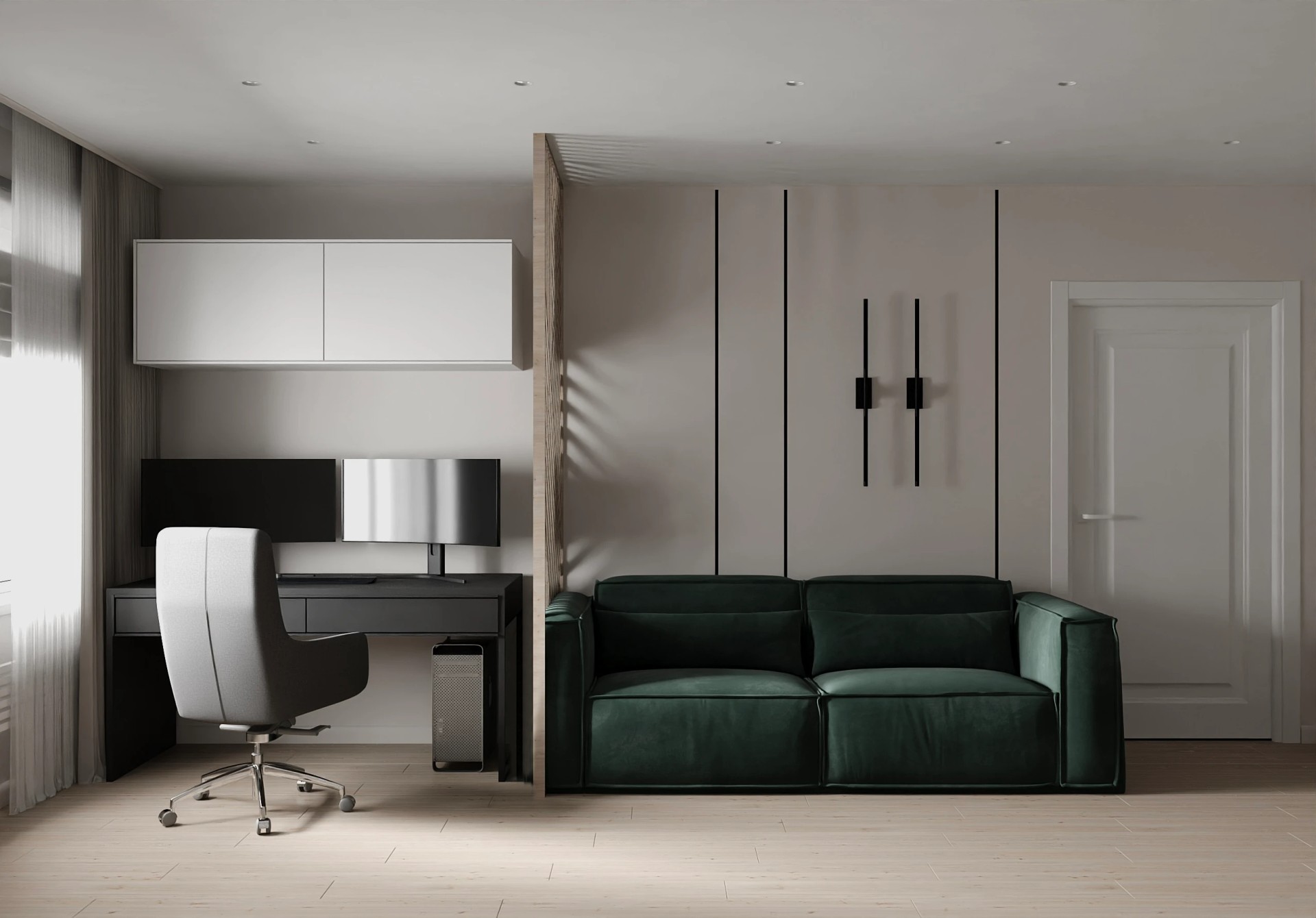 Двухкомнатная квартира