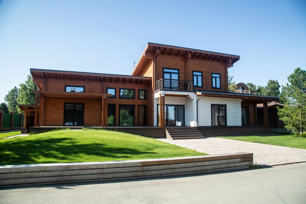 Дом с японскими мотивами