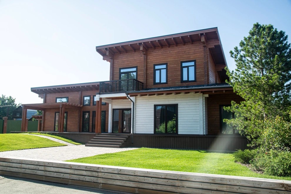 Дом с японскими мотивами