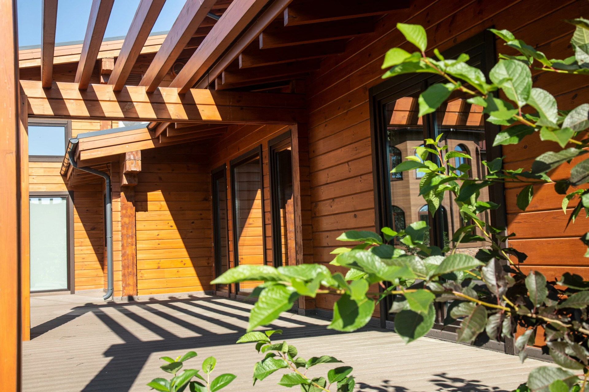 Дом с японскими мотивами