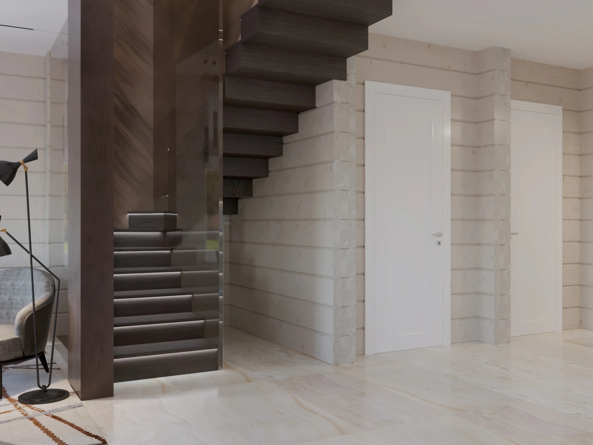 2-х этажный загородный дом ЛО, КП Финский Бриз