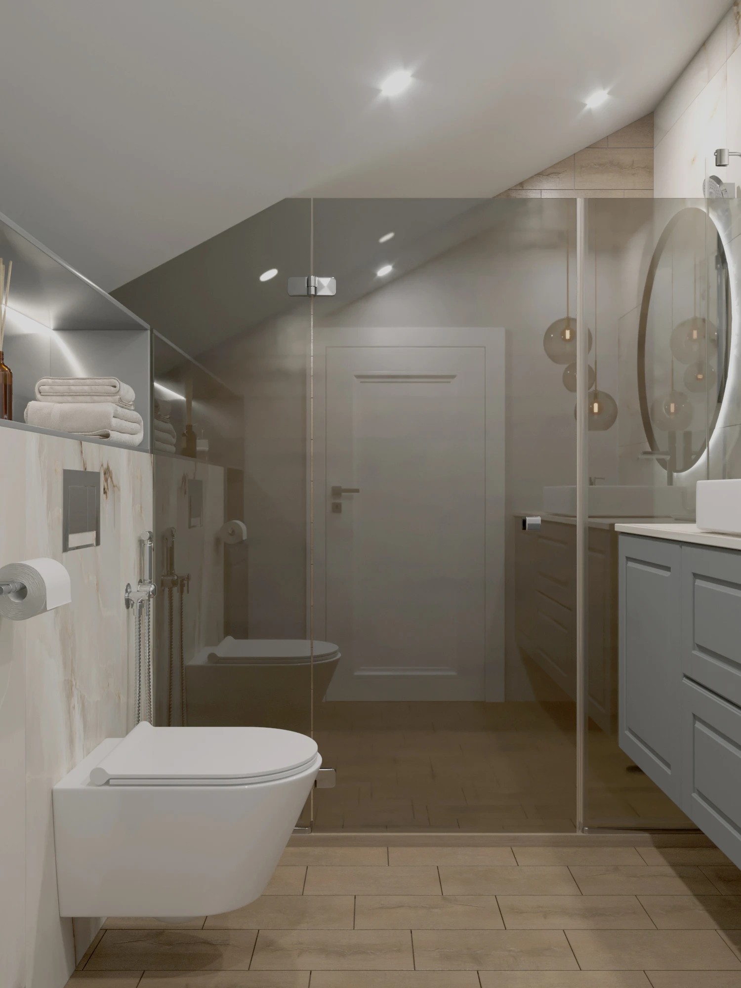 2-х этажный загородный дом ЛО, КП Финский Бриз