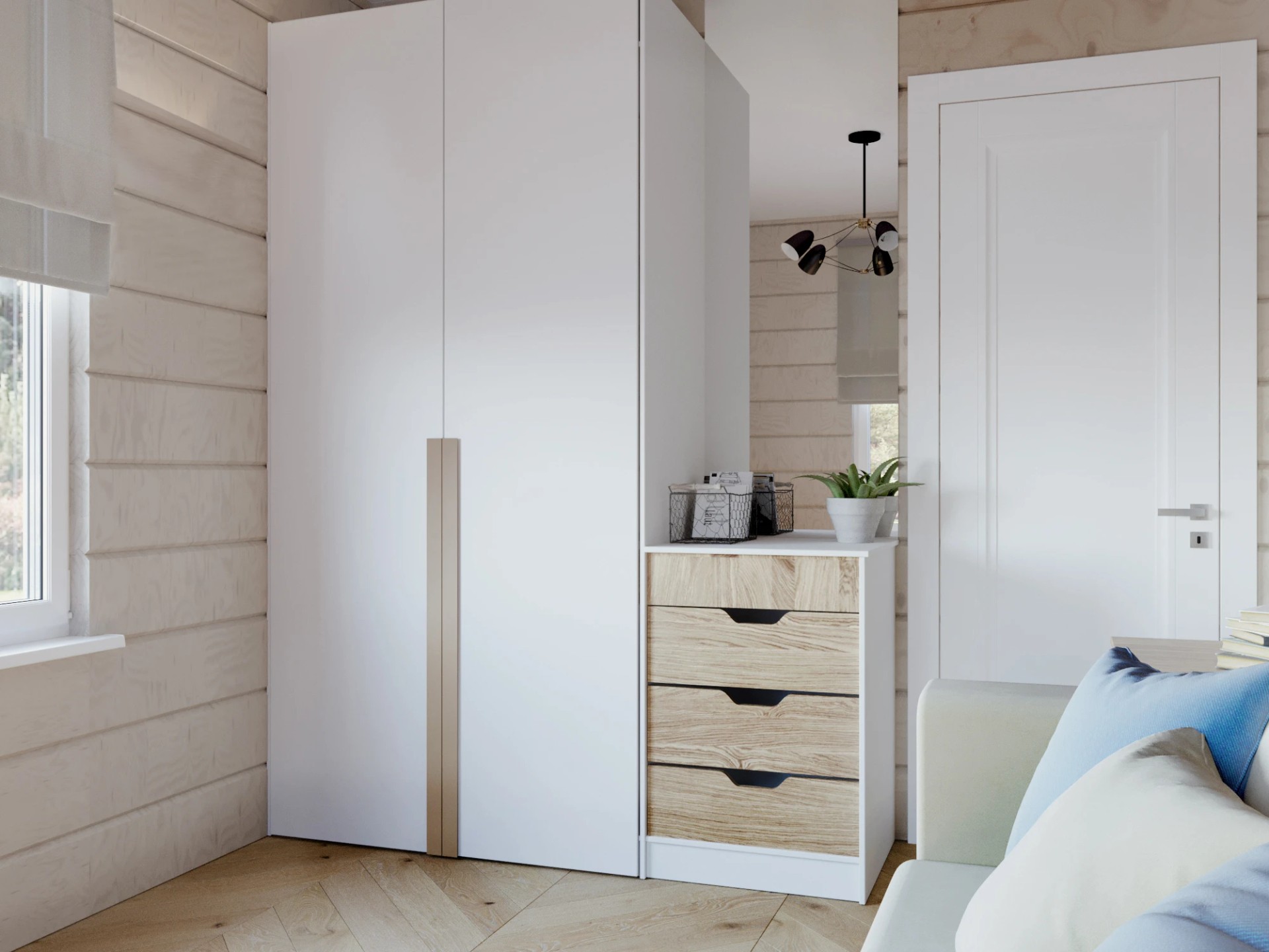 2-х этажный загородный дом ЛО, КП Финский Бриз