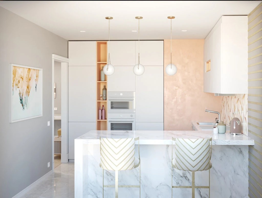 Дизайн квартиры в ЖК Александровский города Пушкин