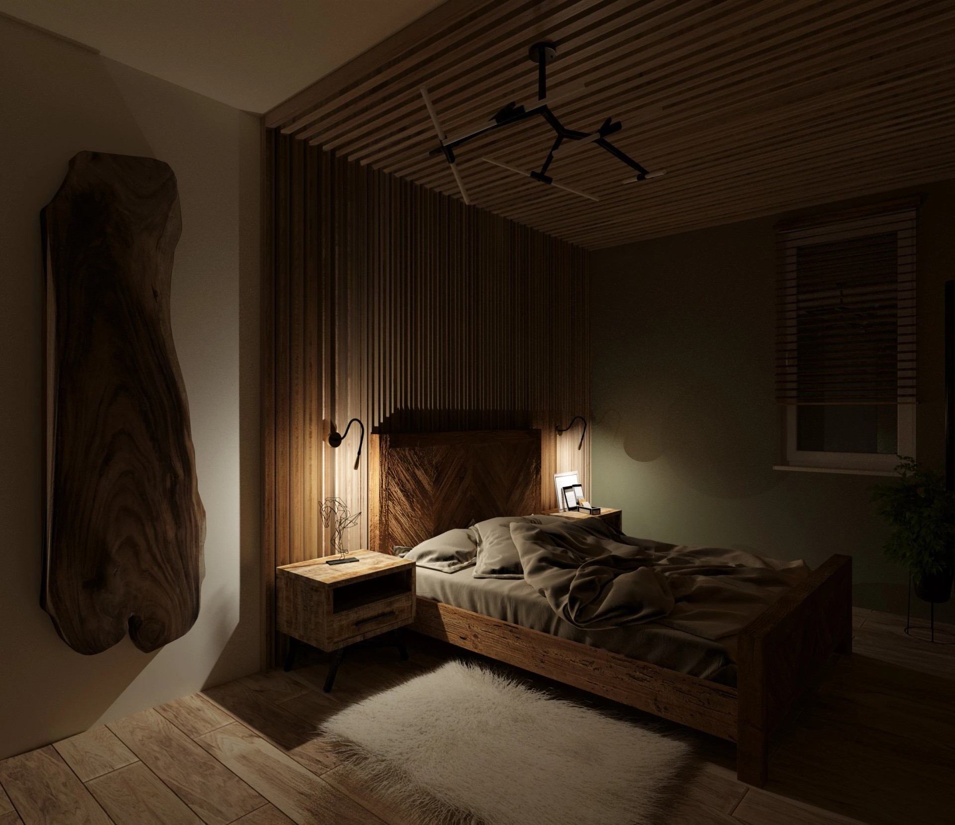 г. Ломоносов, Загородный дом, спальня