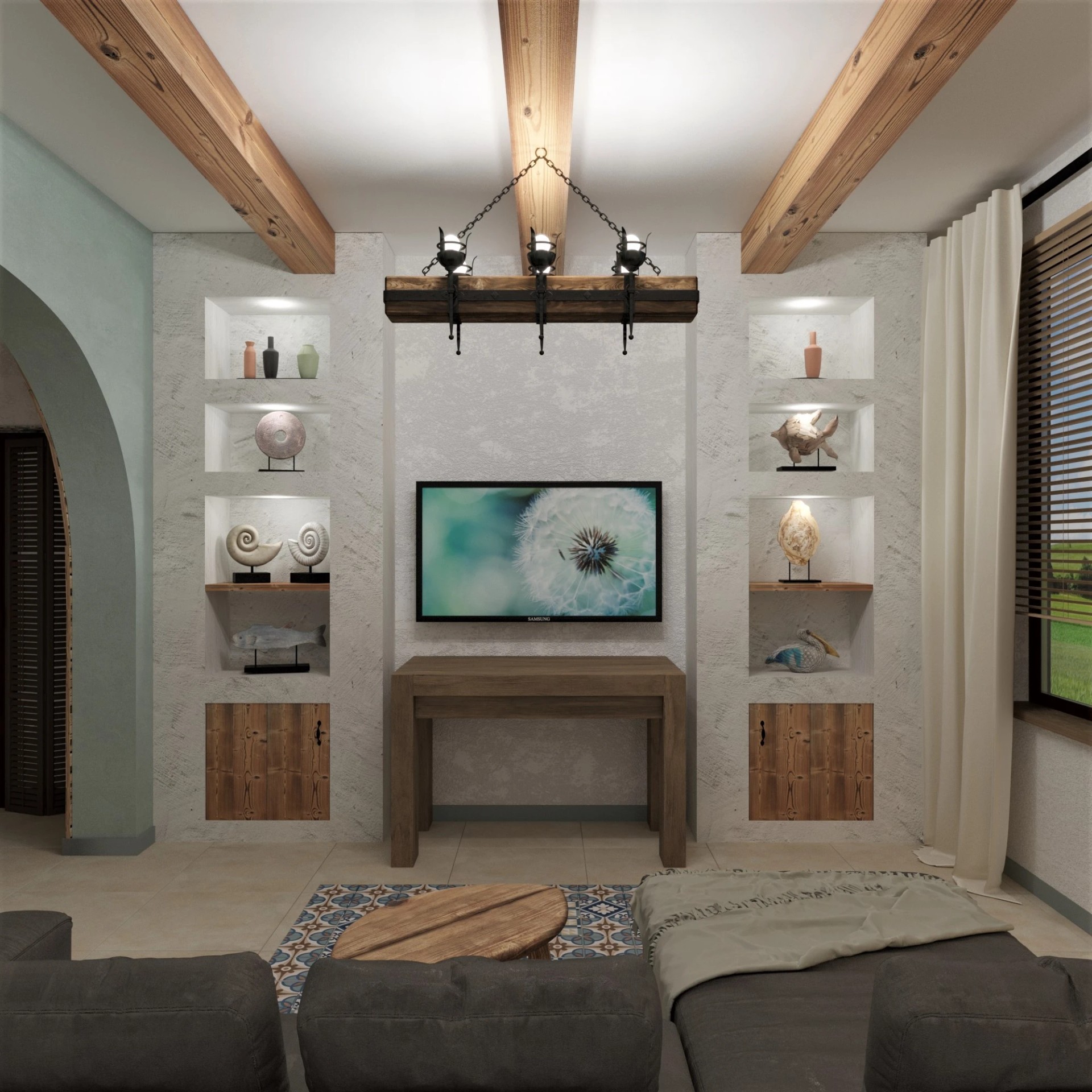 г. Москва, Загородный дом в средиземноморском стиле