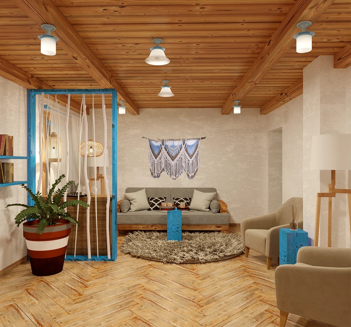 г. Москва, Загородный дом в средиземноморском стиле