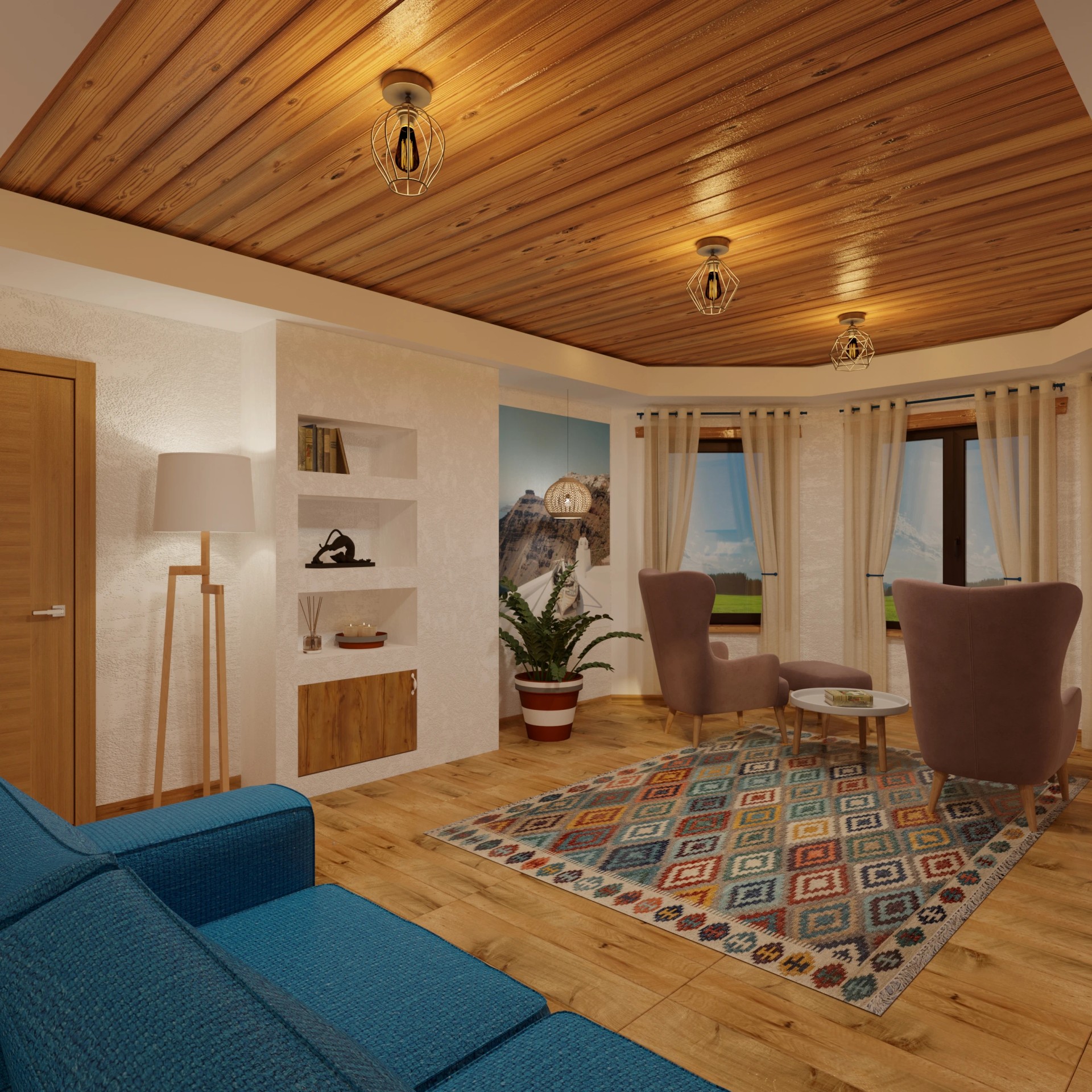 г. Москва, Загородный дом в средиземноморском стиле