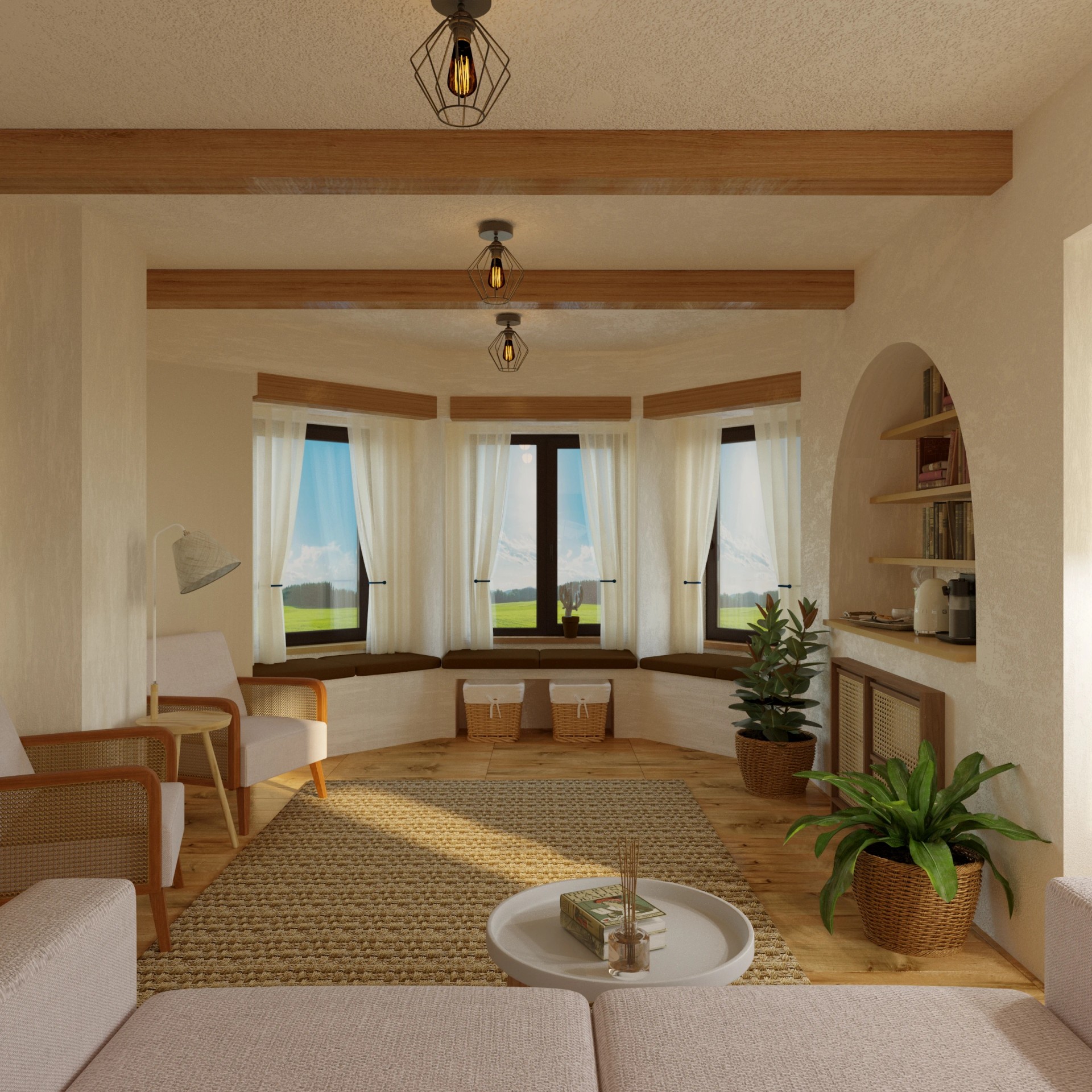 г. Москва, Загородный дом в средиземноморском стиле