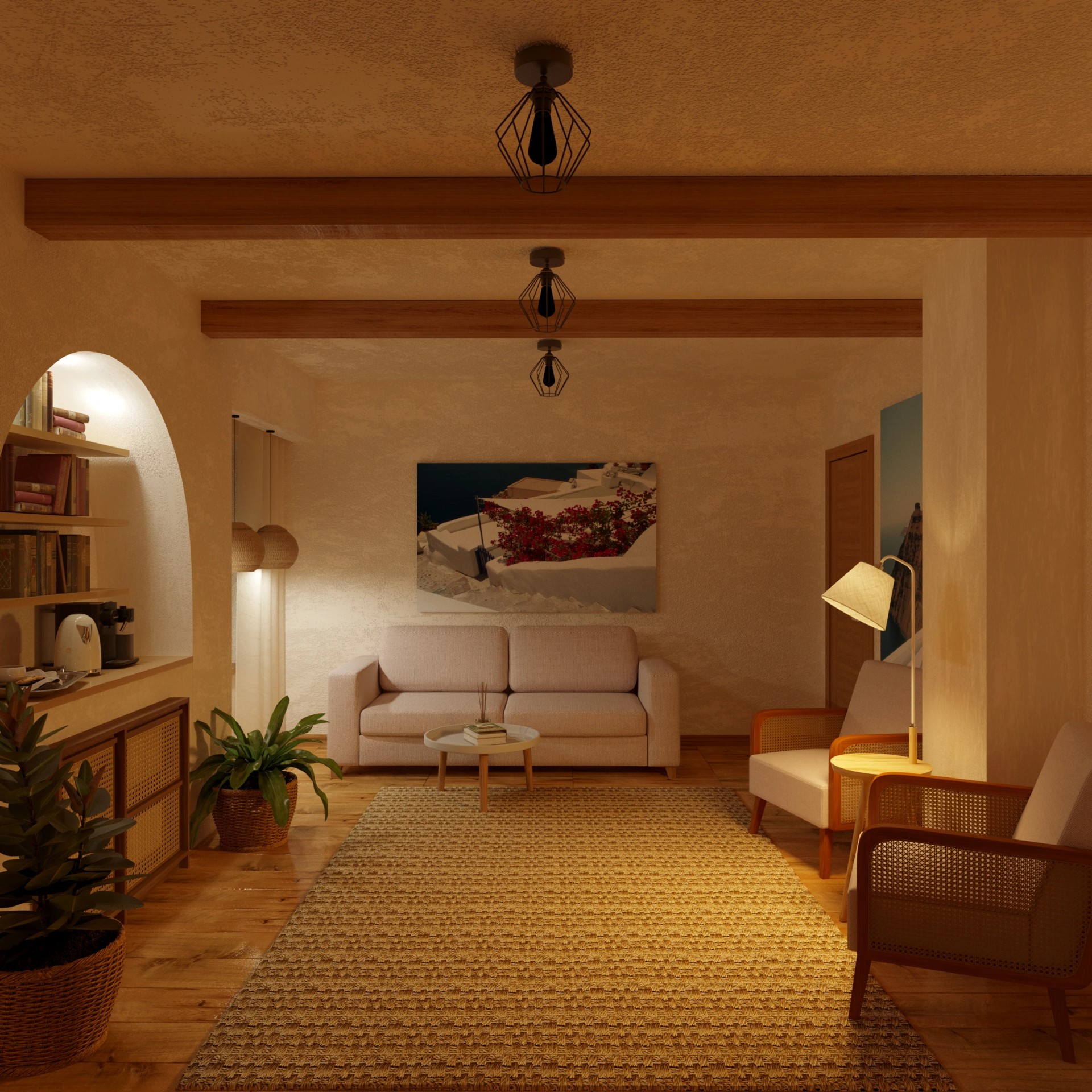 г. Москва, Загородный дом в средиземноморском стиле