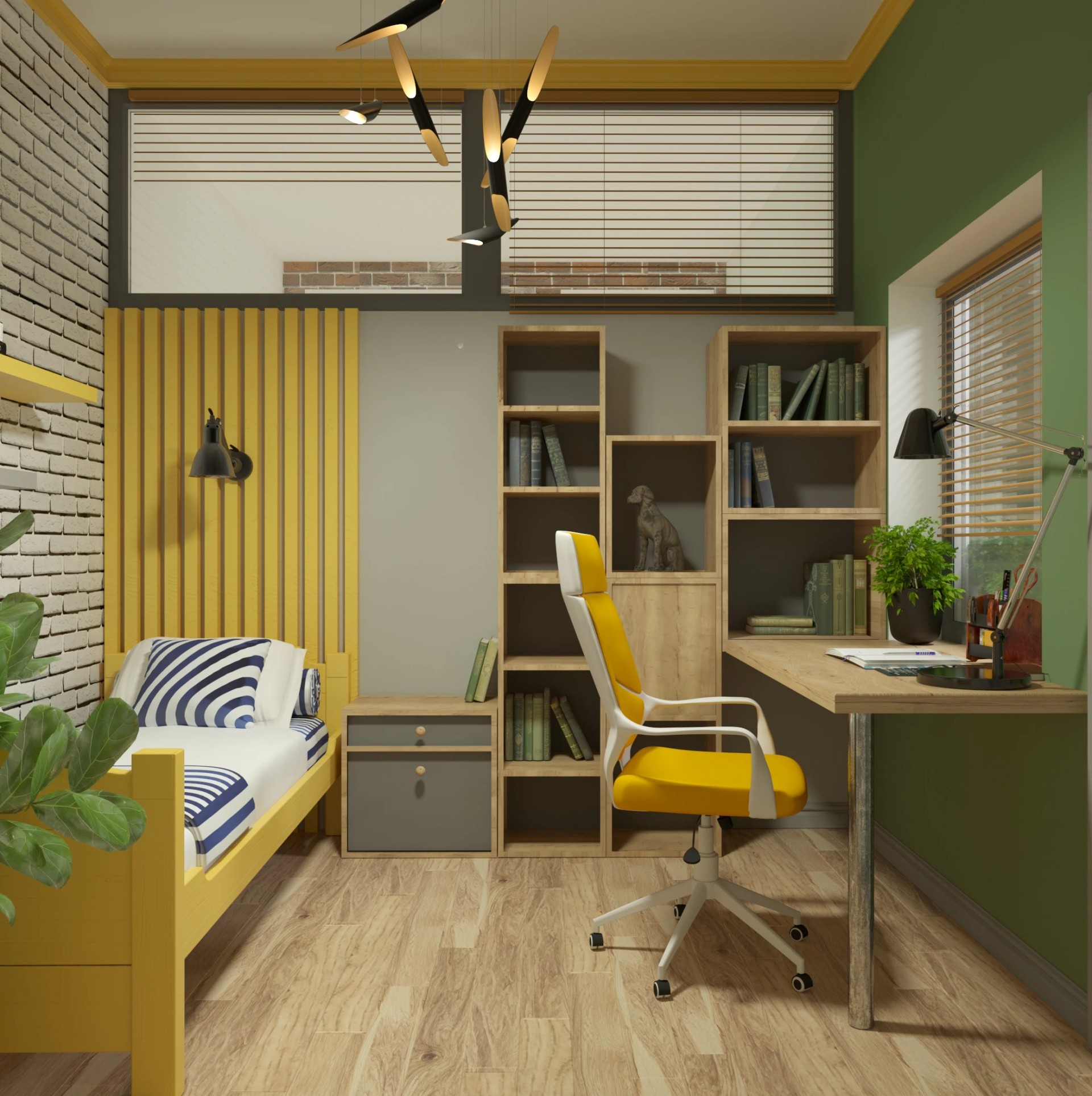 г. Санкт-Петербург, Невский пр. Из одной комнаты - две для мальчишек