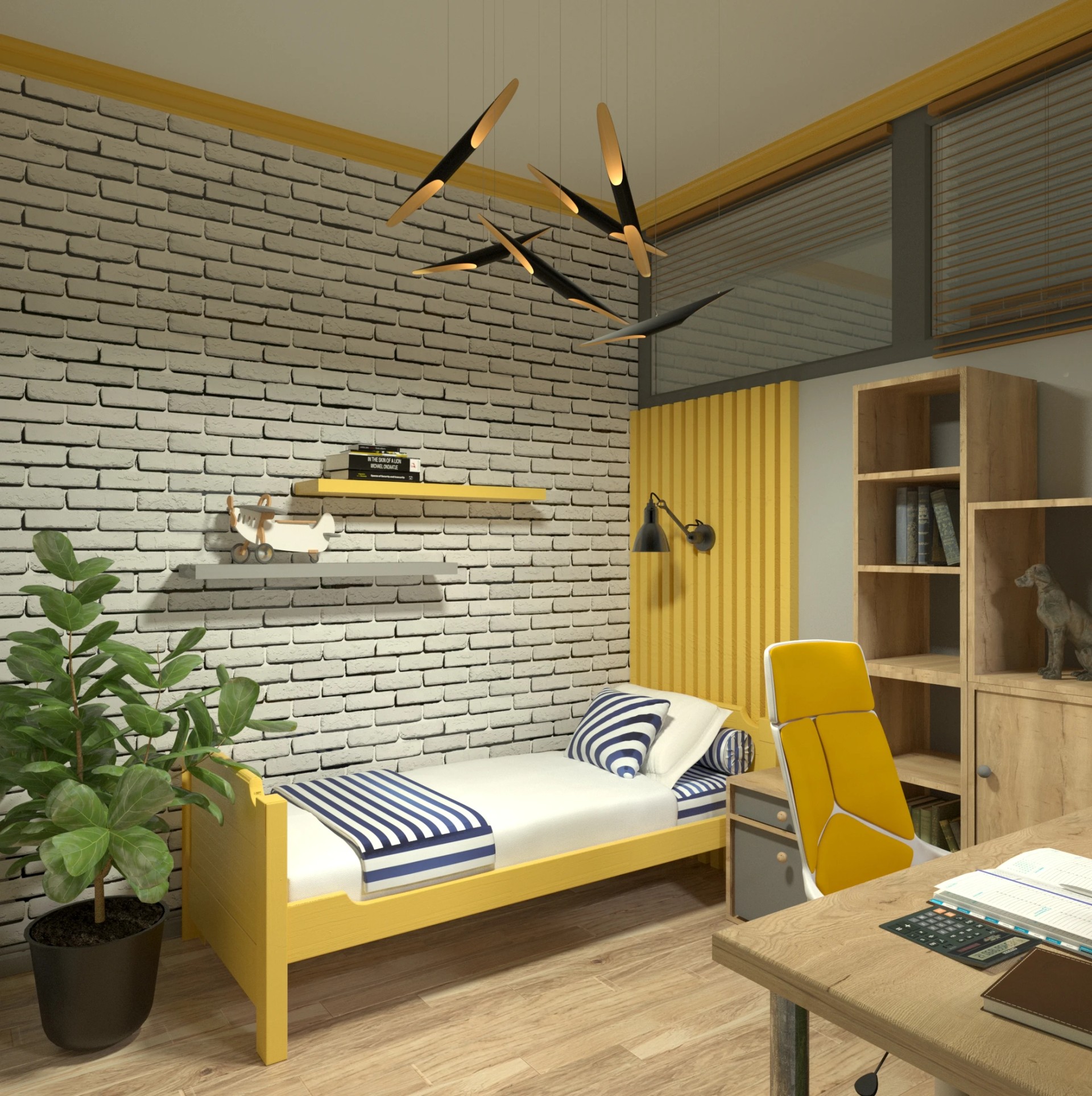 г. Санкт-Петербург, Невский пр. Из одной комнаты - две для мальчишек