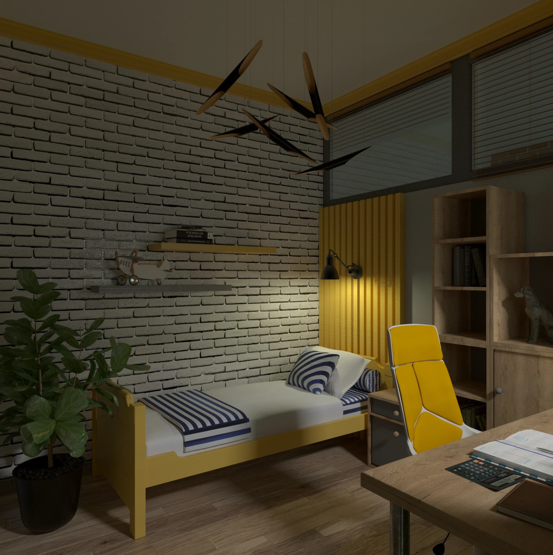 г. Санкт-Петербург, Невский пр. Из одной комнаты - две для мальчишек