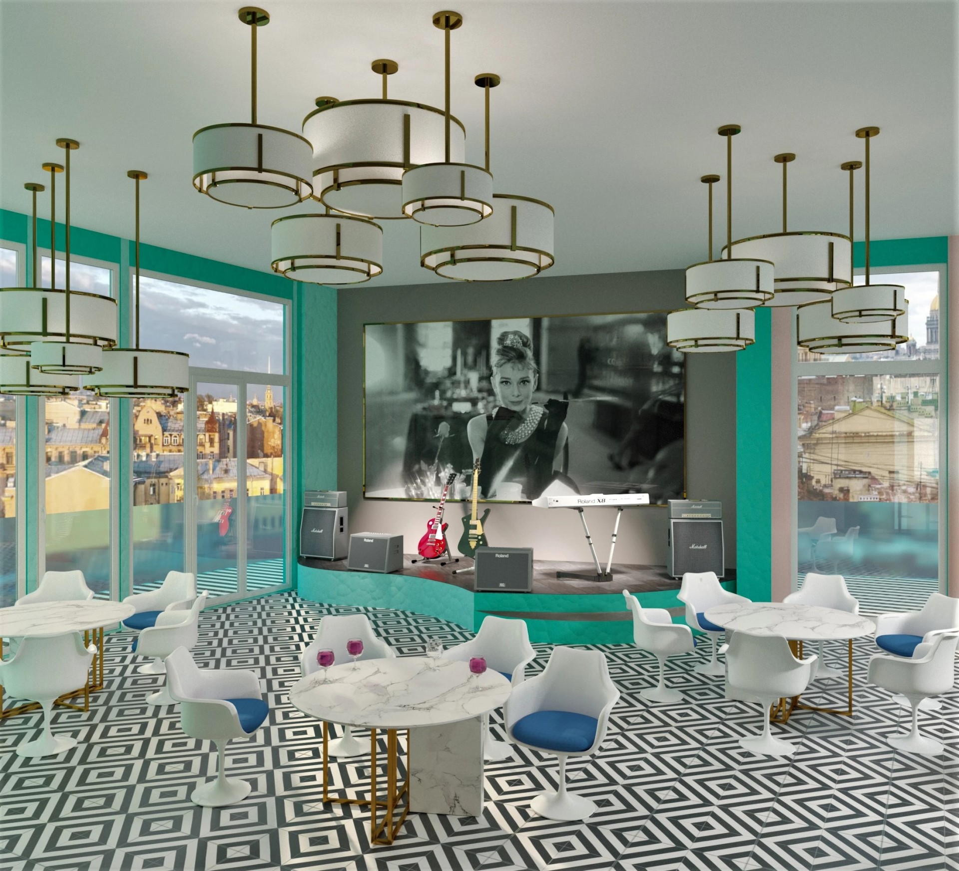 г. Санкт-Петербург, прототип ресторана у Тиффани