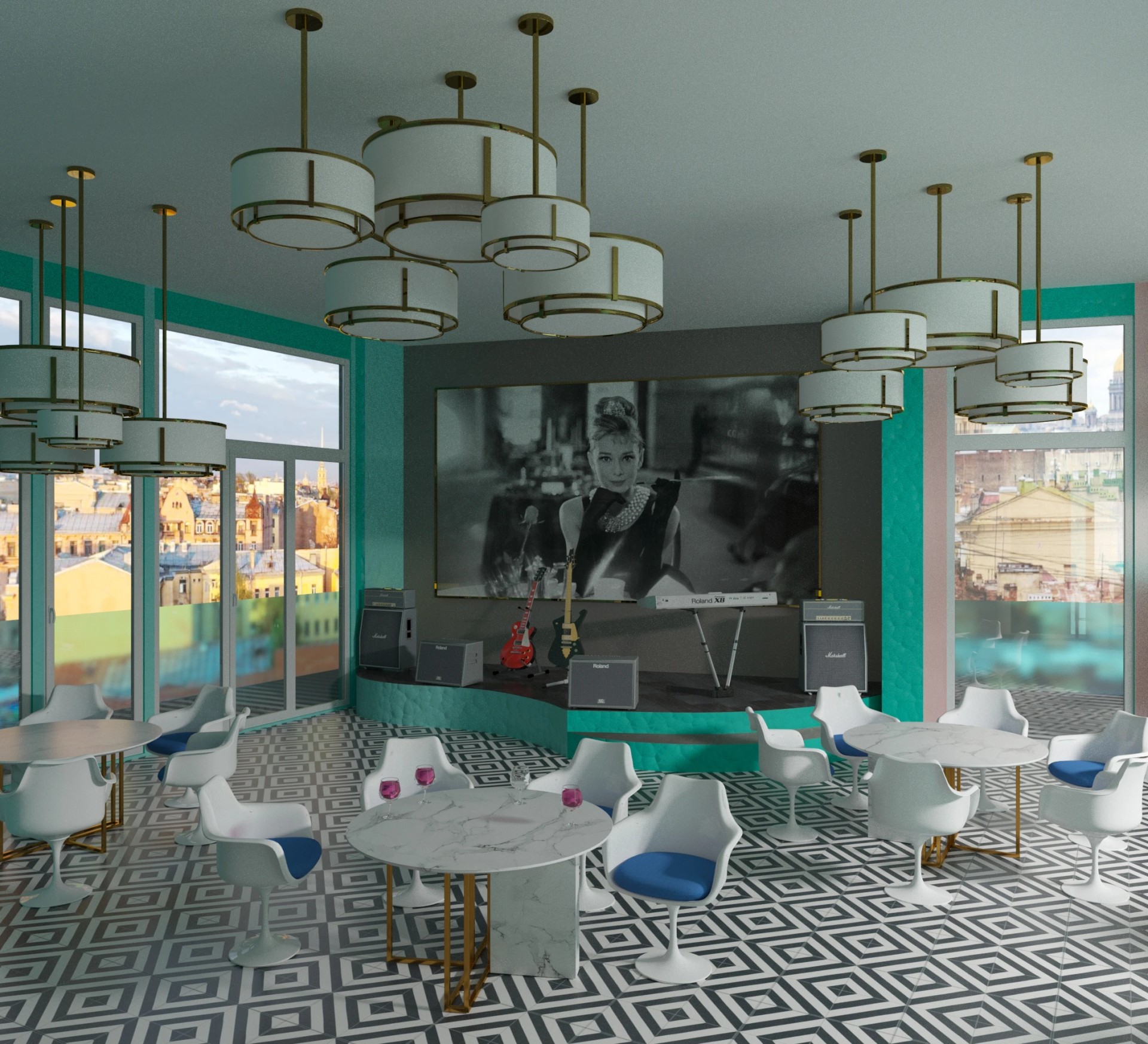 г. Санкт-Петербург, прототип ресторана у Тиффани