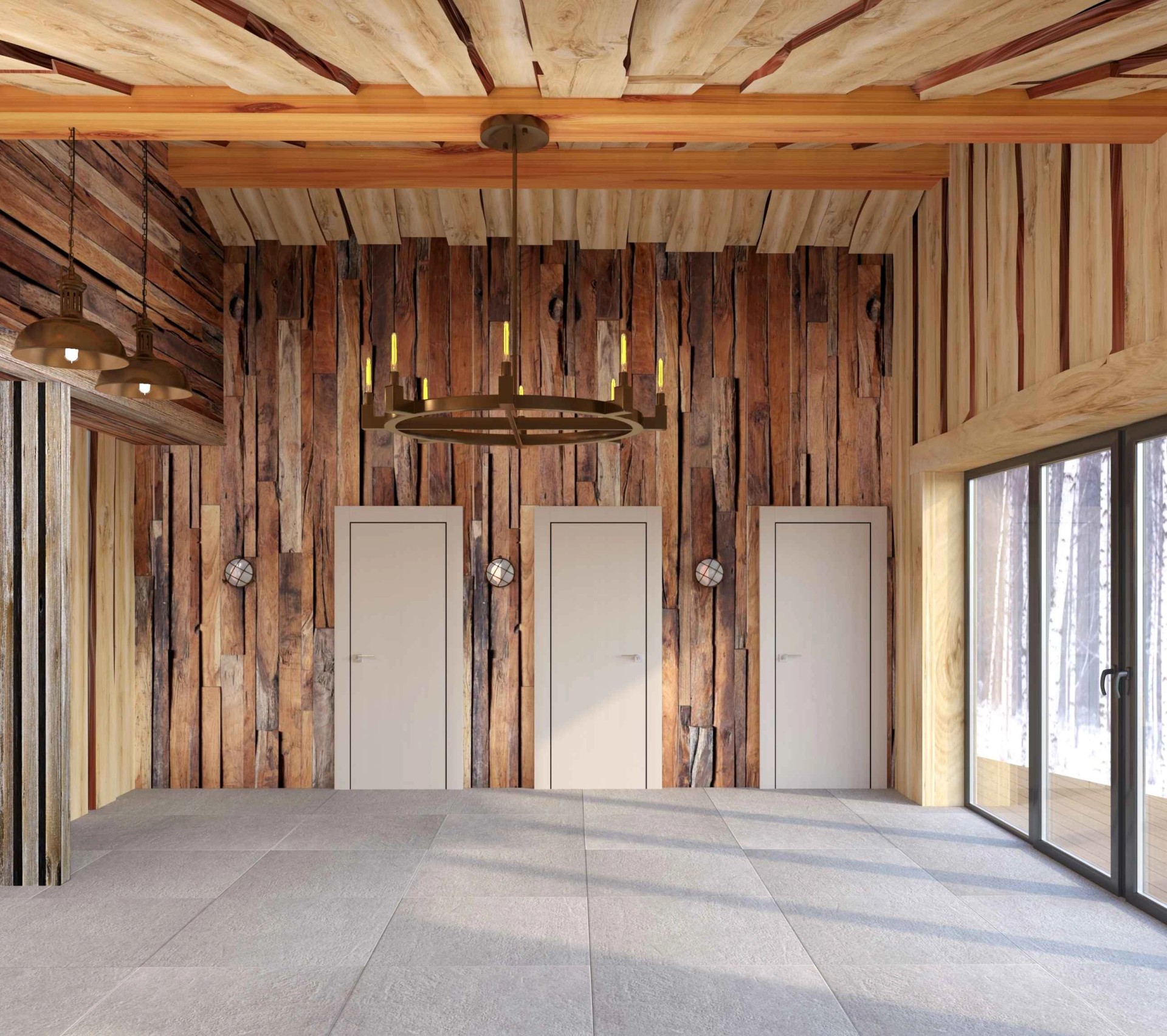 П. ХИТТОЛОВО, ПАРНАЯ, БАННЫЙ КОМПЛЕКС, КАМИННЫЙ ЗАЛ