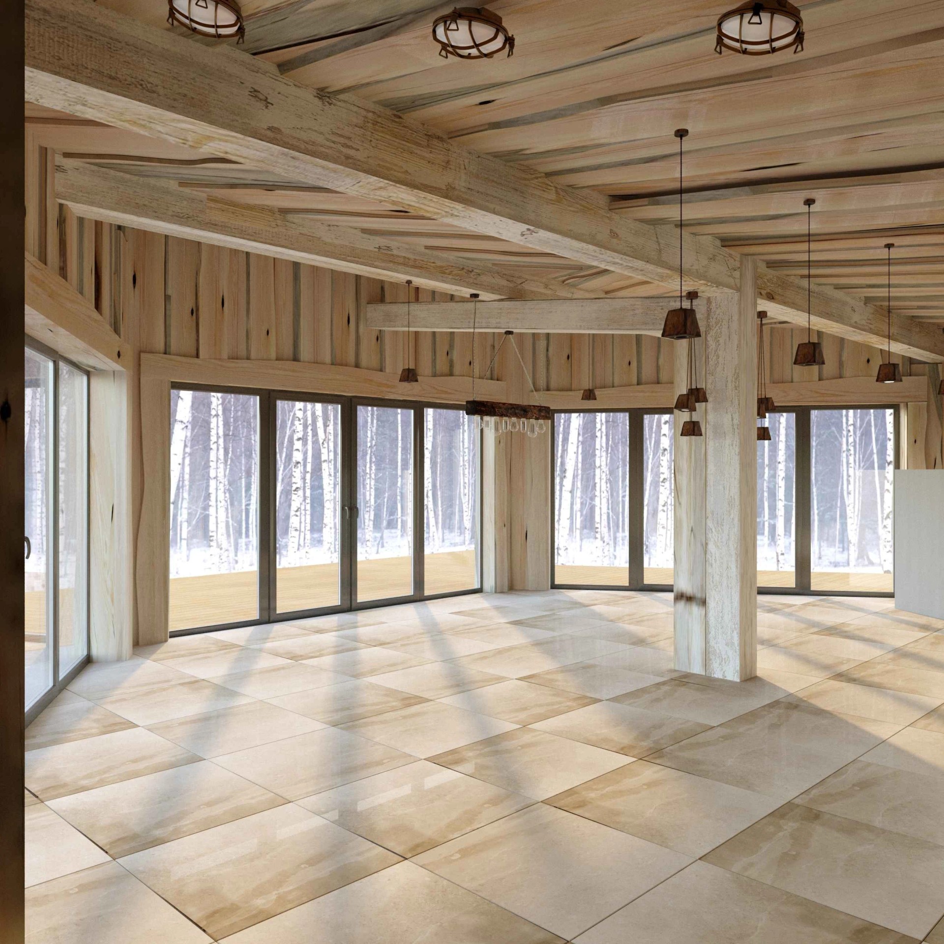 П. ХИТТОЛОВО, ПАРНАЯ, БАННЫЙ КОМПЛЕКС, КАМИННЫЙ ЗАЛ