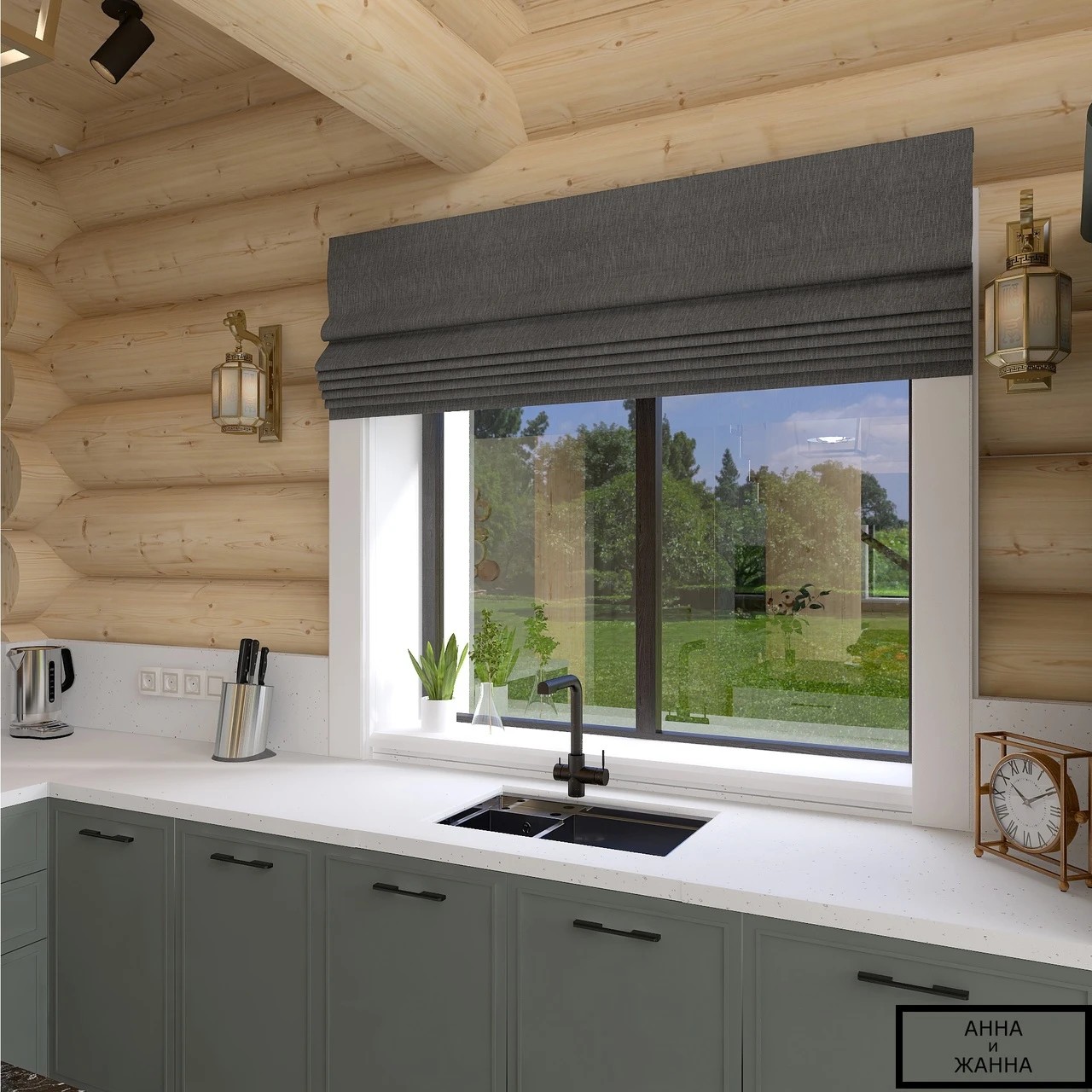 Дом из брёвен