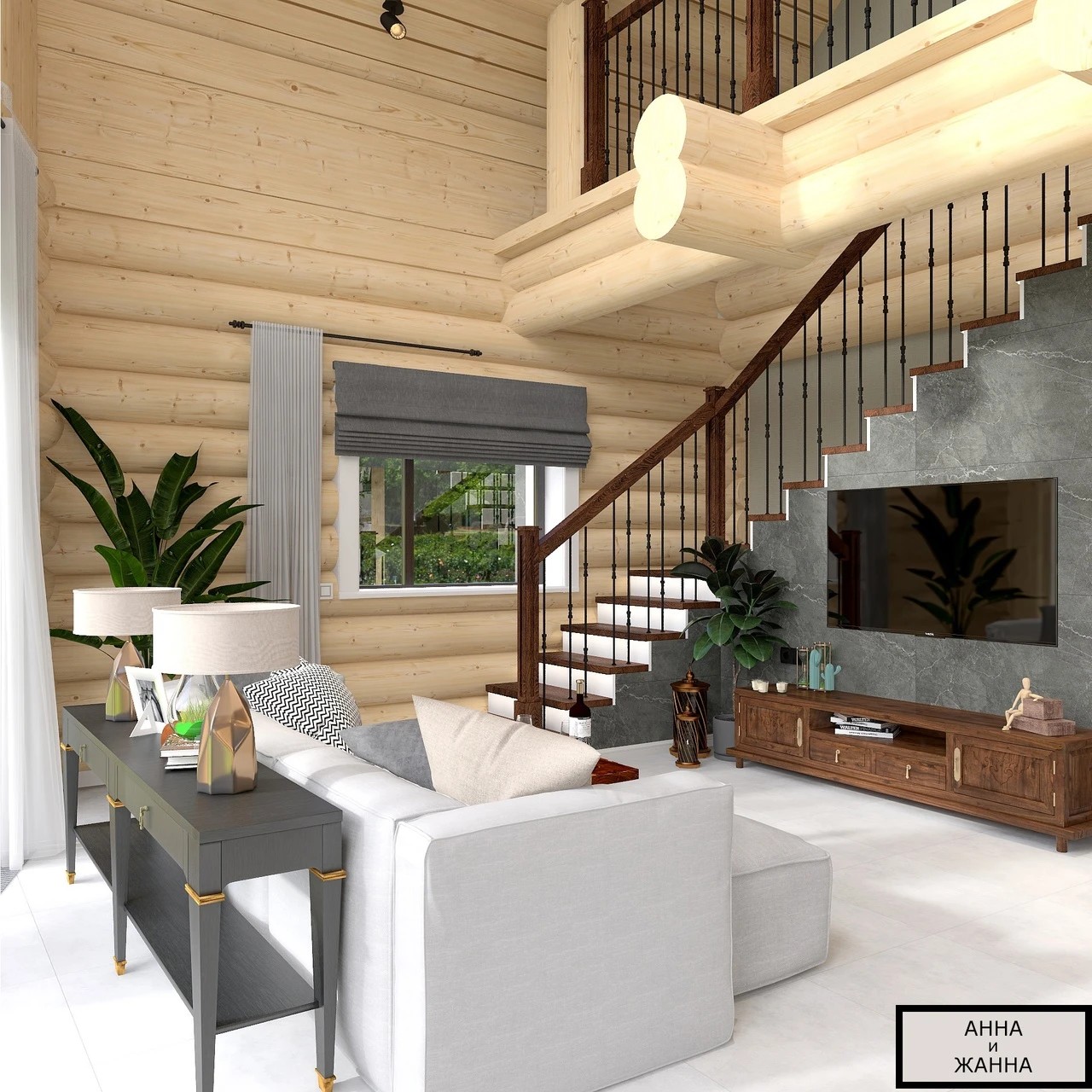 Дом из брёвен