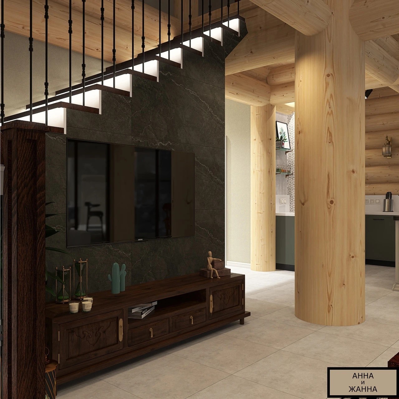 Дом из брёвен